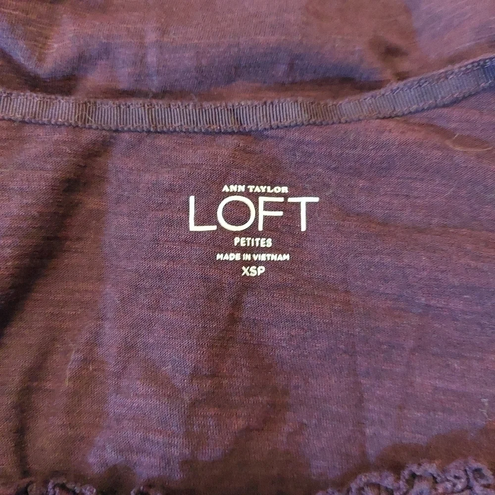 Loft Ladies Long Sleeve Scoop Neck Top- XSP